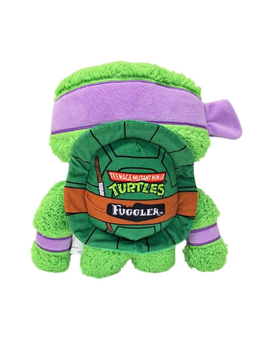 Teenage Mutant Ninja Turtle Fuggler Plush Donatello Limited Edition Glow Butt-On - Picture 3 of 9